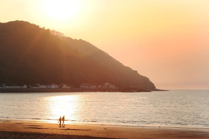 Minehead at Sunset