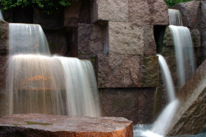 FDR Memorial Waterfall