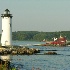 © Jannalee Muise PhotoID# 1034930: Portsmouth Harbor Light and Tug