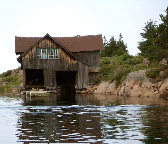 Boathouse on the Verge of Collapse!