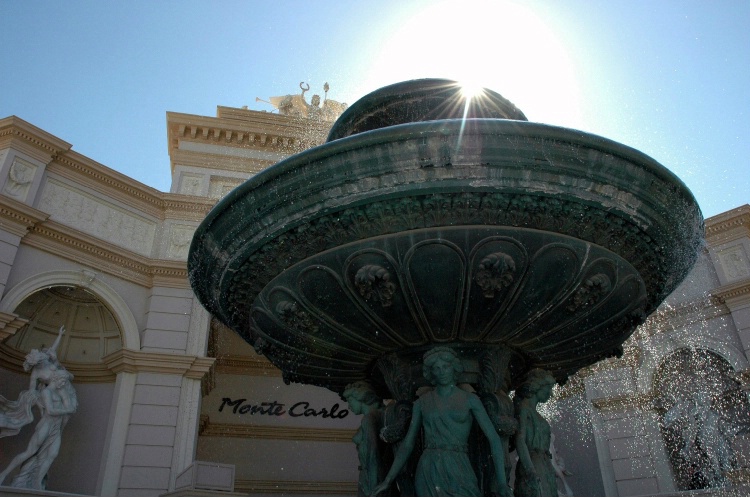 Fountain at Monte Carlo
