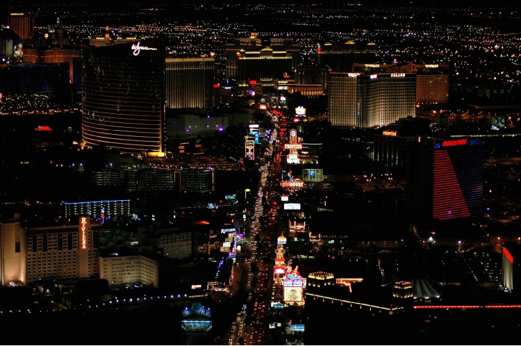 Vegas night lights