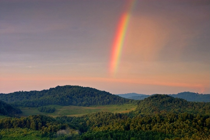 Rainbow at Dawn