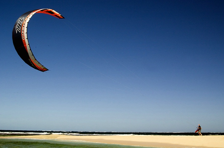 Man and his Kite