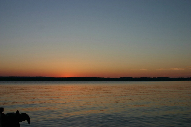 Nightfall on Lake Metonga