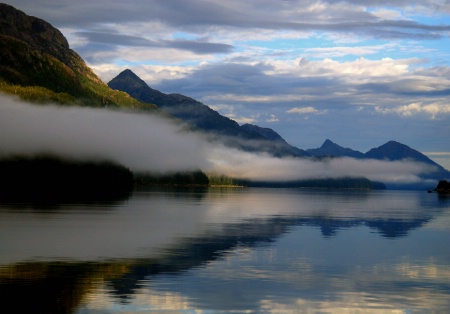 Fog over the Inlet