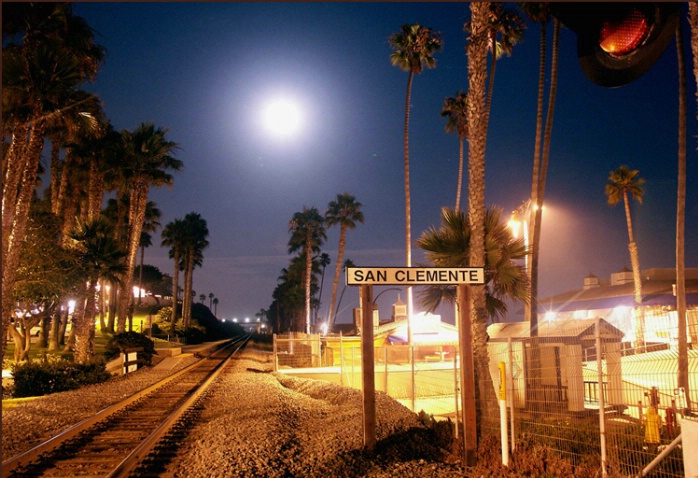 San Clemente Train & Pier area - ID: 1077806 © Daryl R. Lucarelli