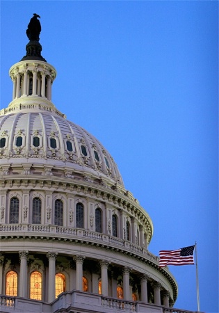 Capitol Dome at twilight