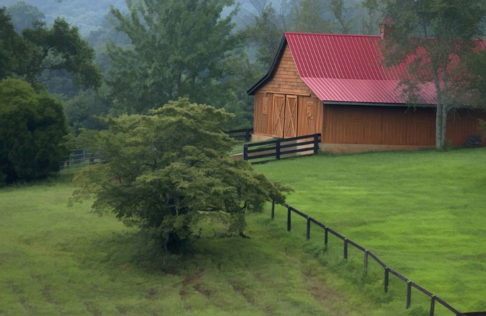 Beautiful New North Georgia Barn