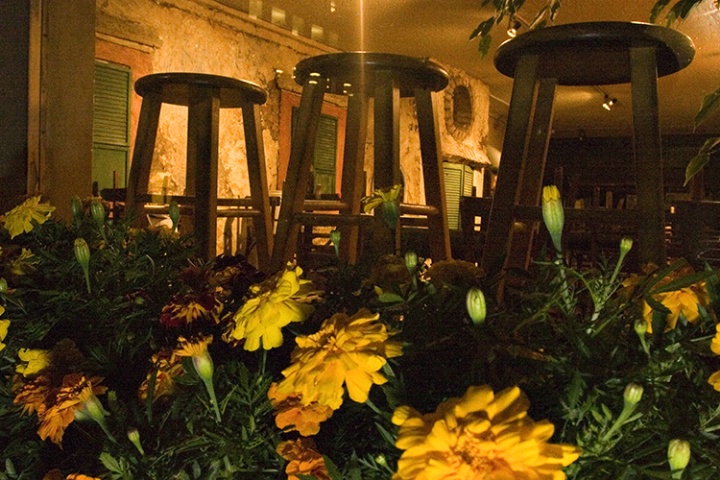 Restaurant at midnight