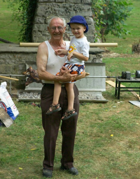Alois and Grandson Shawn - ID: 1114074 © Jacqueline Stoken