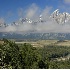 2Grand Tetons with Clearing Low Clouds - ID: 1132368 © John Tubbs