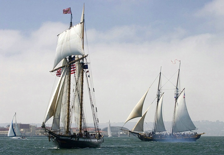 Gun Battle on the Bay - ID: 1140802 © Mary-Ella Bowles