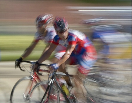 Bike Race Abstract