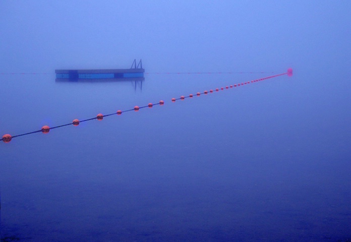 Dock in the Fog