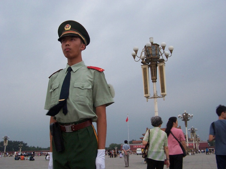 Guarding Tianamen
