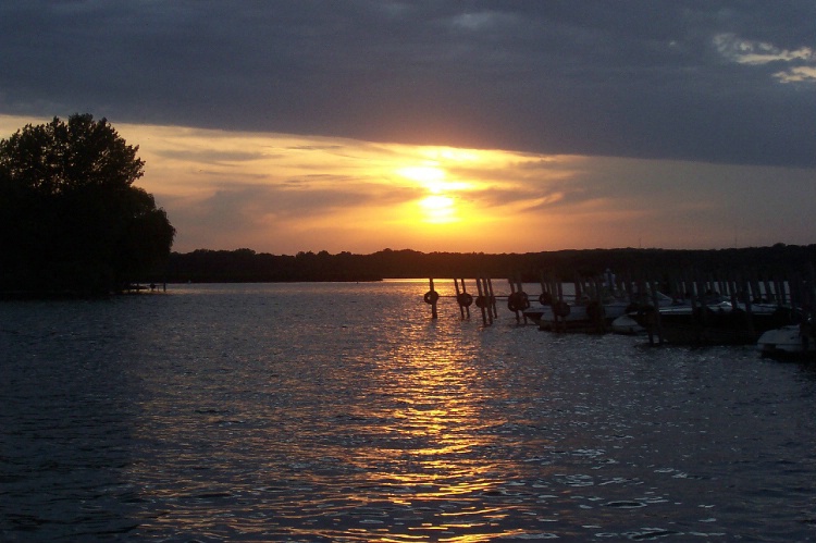 Sunset From Blarney's Island