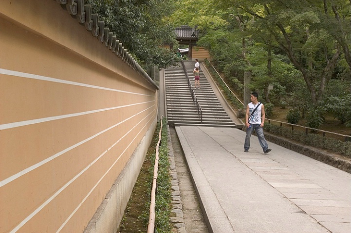 Out for a stroll at Kinkakuji