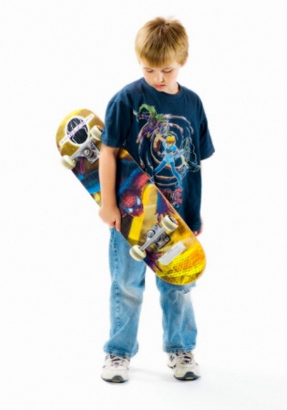 A Boy and His Skateboard