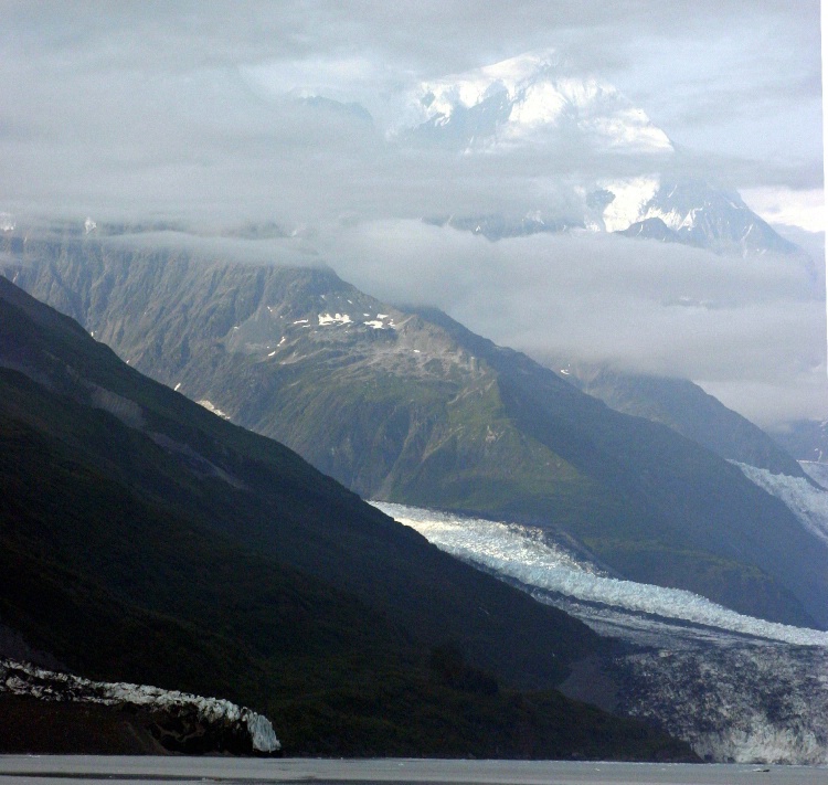 Entering College Fjord - Alaska