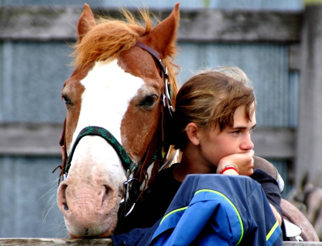 Girl with Horse