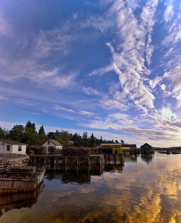 Morning Colors at Bernard, Maine