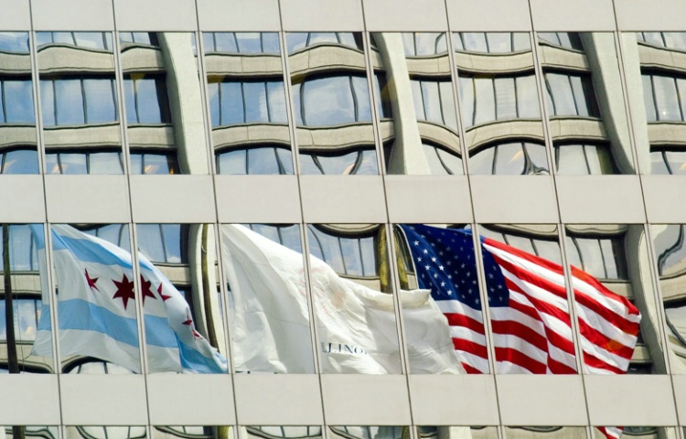 Flag Waving Chicago-Style