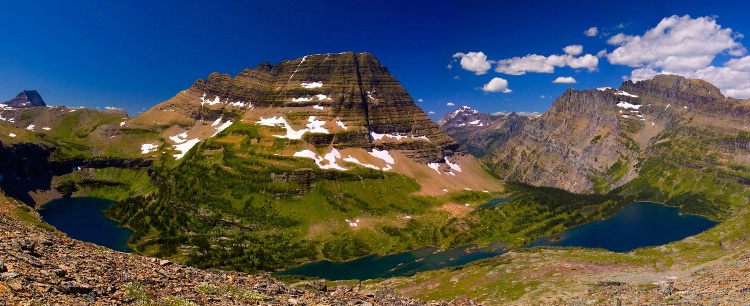 Hidden Lake From the Saddle