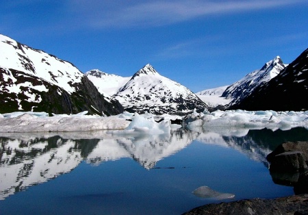 Portage Glacier Lake (Alaska)