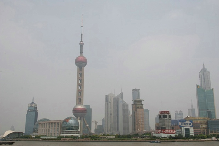Pudong skyscrappers