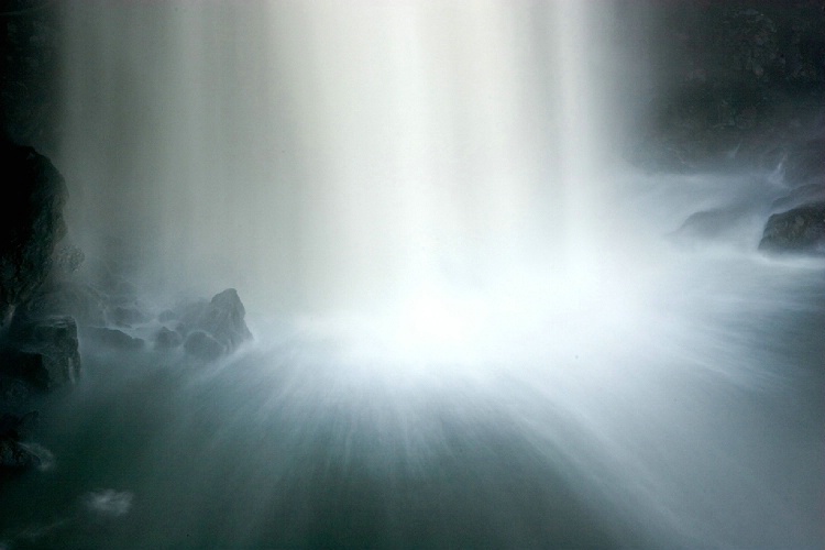 Waterfall closeup