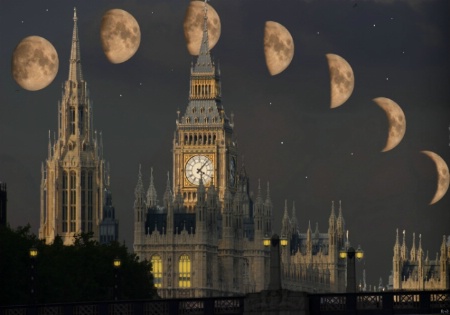 Big Ben Moonrise