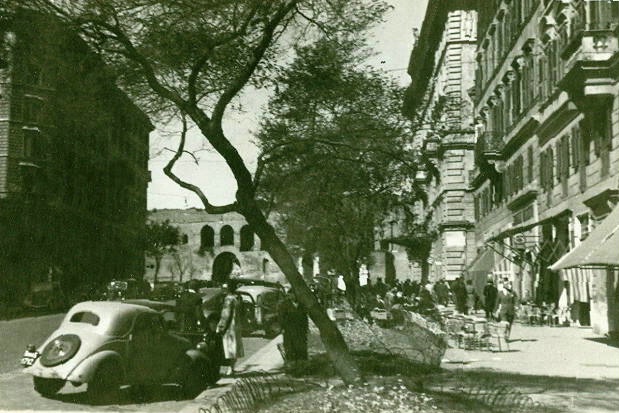 French Street Scene 1944