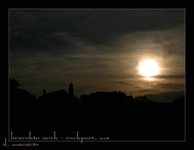 Sunset at Bearskin Neck