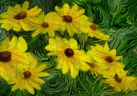 Painted Susans: Prior to Painting