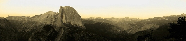 Evening Shadows Across Yosemite