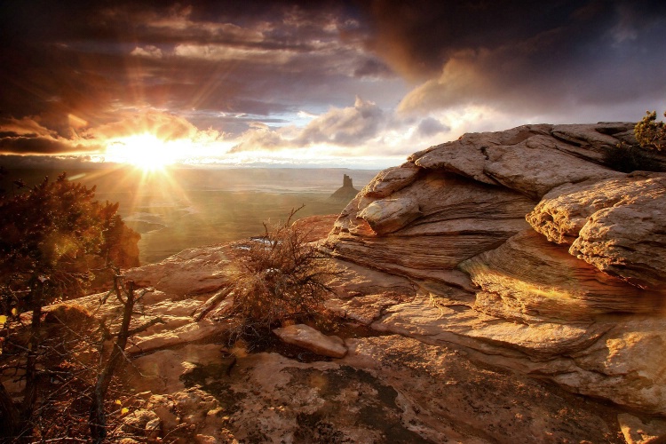 Candlestick Tower Overlook, Canyonlands  NP