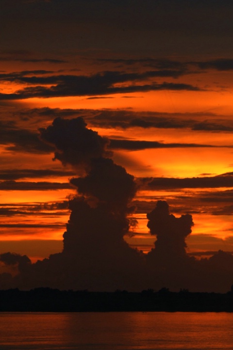 Raging Clouds and Sky