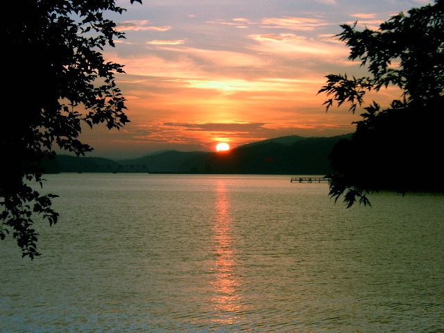 Lakeside sunrise 1.