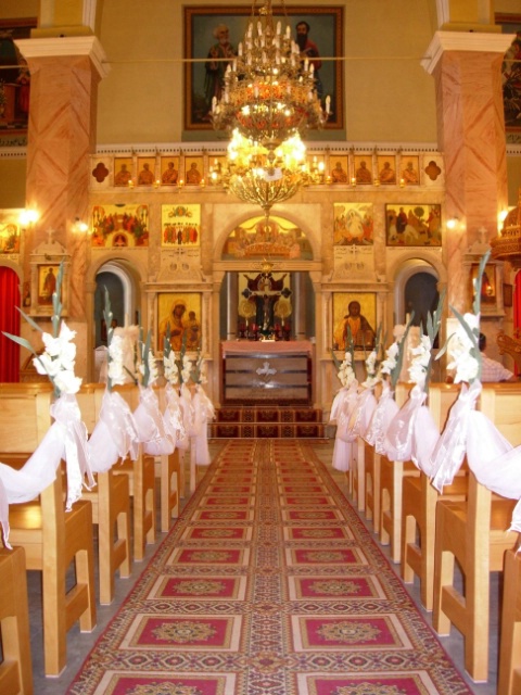 Inside the Piter and Paul Church