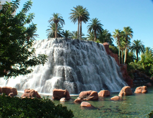 Waterfall (at the Mirage in Las Vegas)