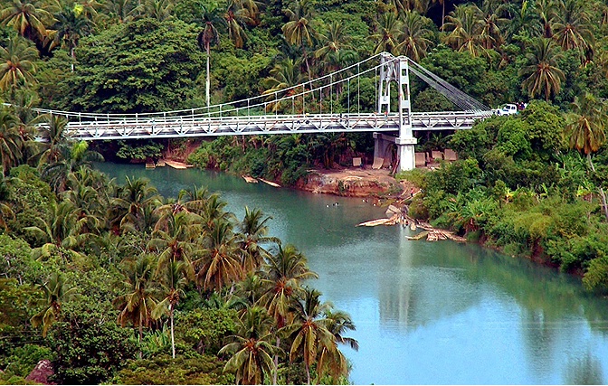 Bridge over La Grande Anse