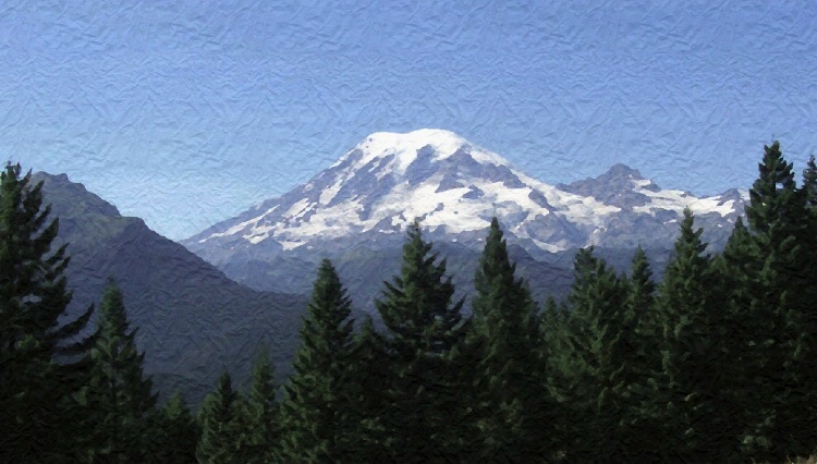 Painted Rainier