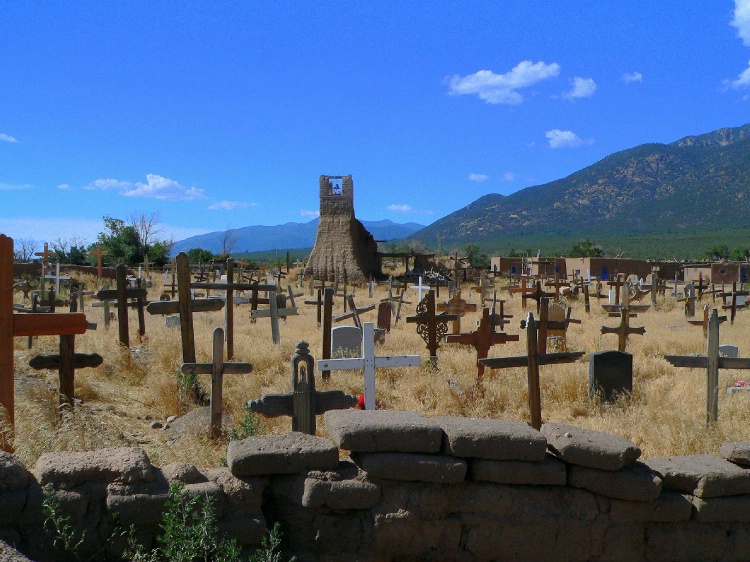 Taos Reservation gravesites