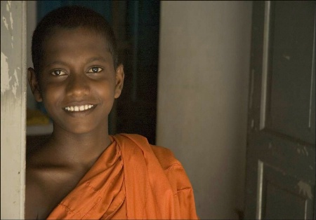 Young Buddhist Monk