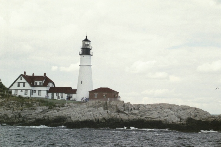Sea View of the Head Light