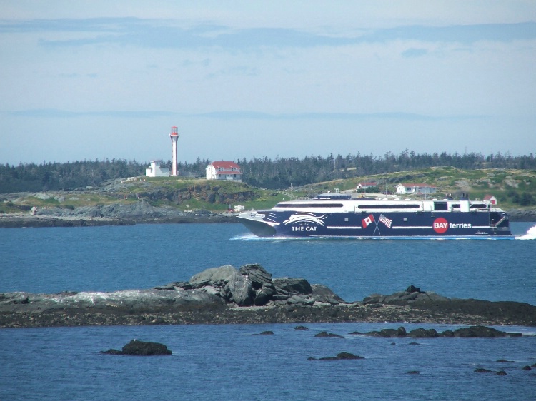 Ferry Leaving Yarmouth