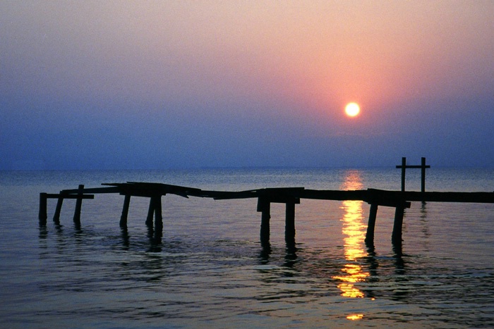 Old Dock at Sunrise