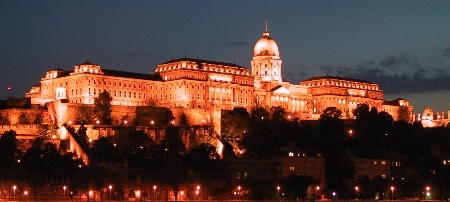 Budapest Night Panorama