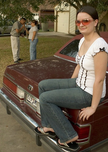 Girl on car (please critique)